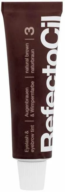 Antakių ir blakstienų dažai RefectoCil 15ml - Nr.3 Ruda