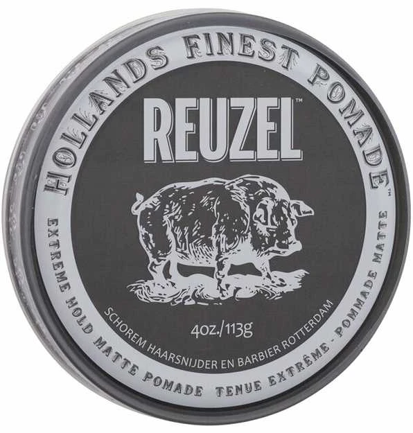 Plaukų formavimo vaškas Reuzel Extreme Hold Matte Pomade - Pomada plaukams, 113g