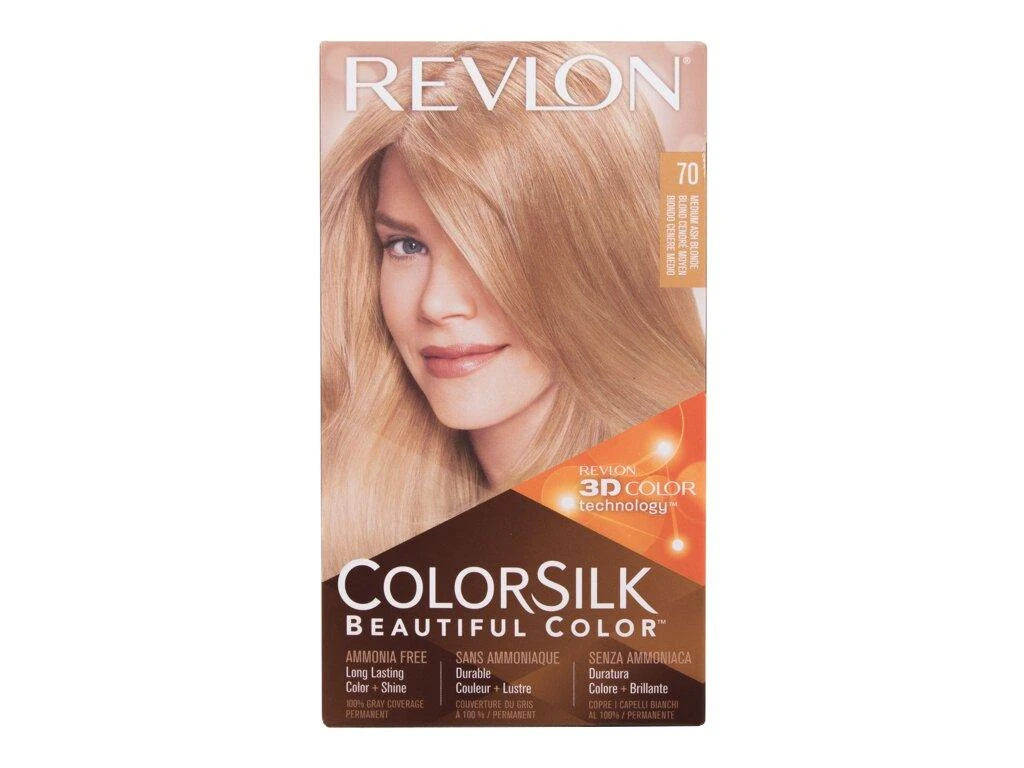 Revlon Colorsilk 70 Medium Ash pakuotė