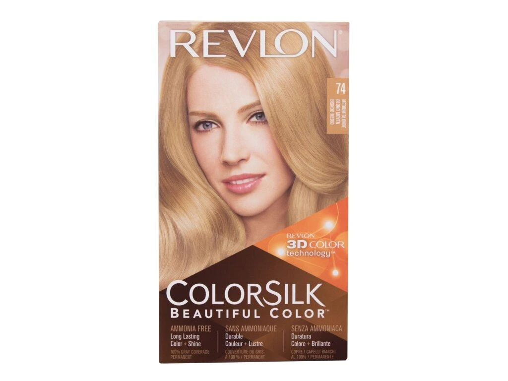 "Revlon Colorsilk" be amoniako 74 Vidutinė blondinė