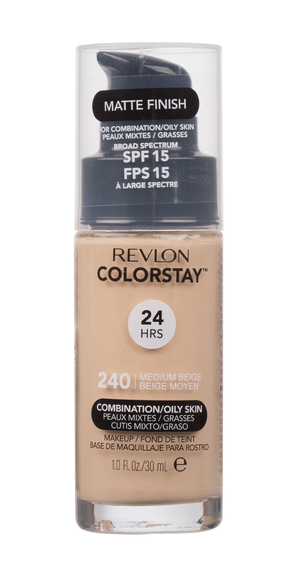Revlon Colorstay kombinuotas riebios odos makiažas
