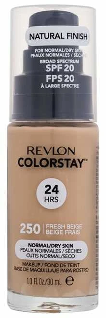 "Revlon Colorstay Maquillaje" Normali sausa oda Spf20 250 Fresh rusvai gelsvas 30ml