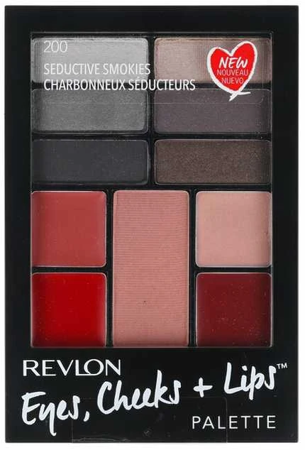 "Revlon" akių, skruostų ir lūpų paletė 200 Seductive Smokies