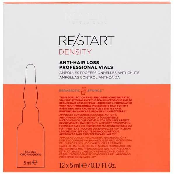 "Revlon Re-Start Density Anti Hair Loss" ampulės nuo plaukų slinkimo 12 X 5ml