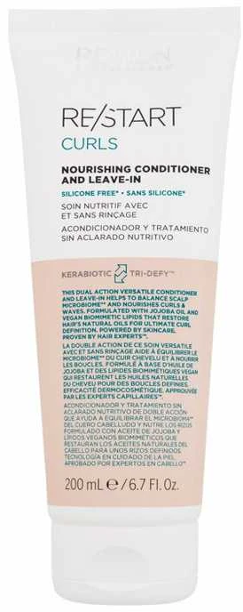 "Revlon Re-Start Curls" maitinamasis kondicionierius garbanotiem plaukam 200 ml