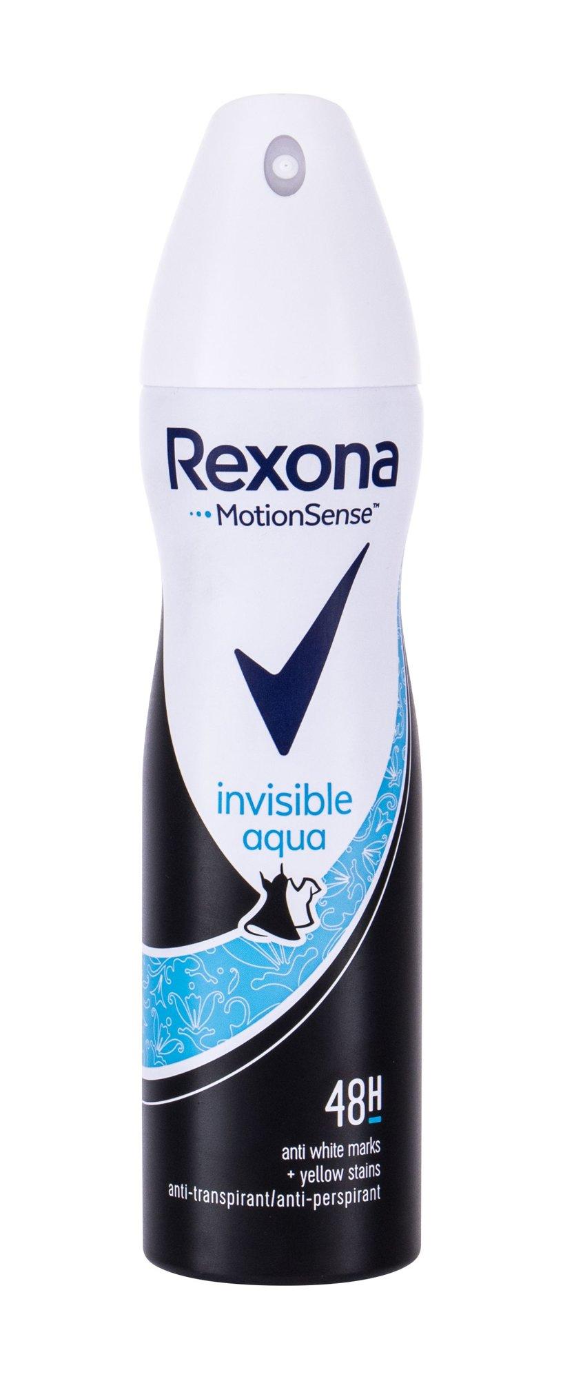 Rexona MotionSense Invisible Aqua Antiperspirant moterims, 150 ml