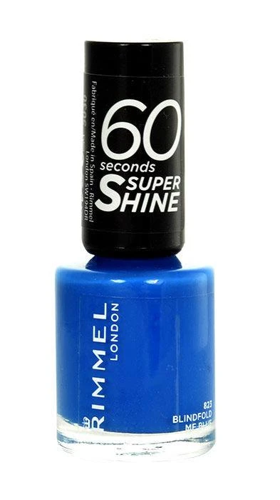 Rimmel London 60 Seconds Super Shine Nagų lakas Moterims 8 ml, 430 Coralicious