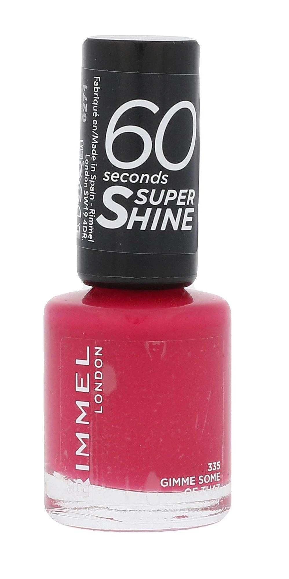 Rimmel London 60 Seconds Super Shine Nagų lakas Moterims 8 ml, 335 Gimme Some of That