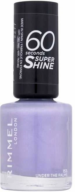 "Rimmel London 60 Seconds Super Shine 153-Under The Palms" nagų lakas 8ml