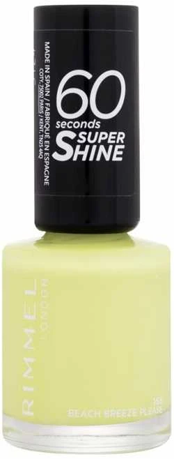 "Rimmel London 60 Seconds Super Shine 155-Beach Breeze" nagų lakas 8ml