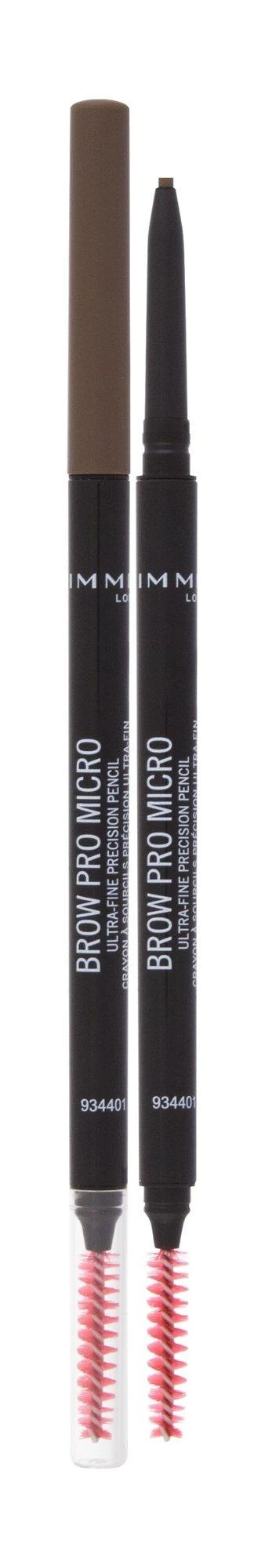 Rimmel London Brow Pro Micro Eyebrow Pieštukas moterims, 0,09 g