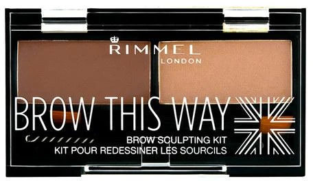 Rimmel London "Rimmel Brow This Way" antakių formavimo rinkinys 003 Dark Brown