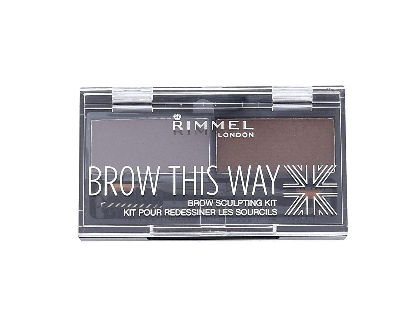 Rimmel London "Rimmel Brow This Way" antakių formavimo rinkinys 003 Dark Brown