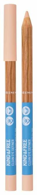 "Rimmel London Kind and Free Clean" akių pieštukas 005-Creamy Baltas 1,1g
