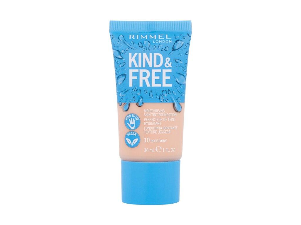 Rimmel London Kind and Free Skin Tint makiažo pagrindas 10-Rose Ivory