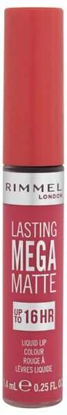 Rimmel London Lasting Mega Matte skysti lūpų dažai 910-Fuchsia Flush 7,4ml