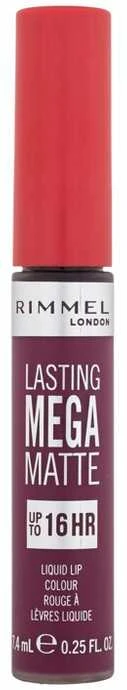 Rimmel London Lasting Mega Matte skysti lūpų dažai 940-Rock Me Violetinė 7,4ml