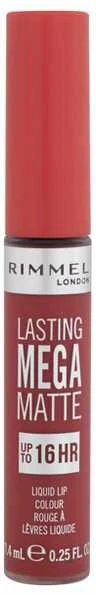 Rimmel London Lasting Mega Matte skysti lūpų dažai 500-Fire Starter 7,4ml