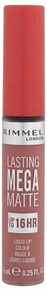 Rimmel London Lasting Mega Matte skysti lūpų dažai 200-Rožinė Blink 7,4ml