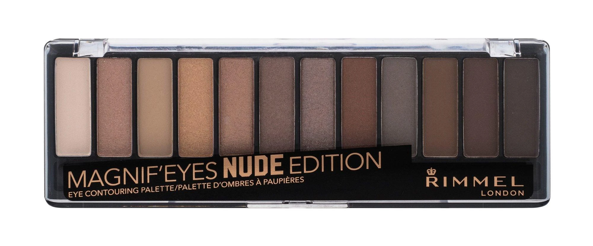Rimmel London "Rimmel Magnif'eyes" akių kontūravimo paletė "Nude Edition 001
