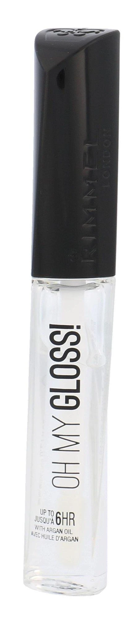 Rimmel London Oh My Gloss! lūpų blizgis. 6,5 ml, spalva - 800 Crystal Clear