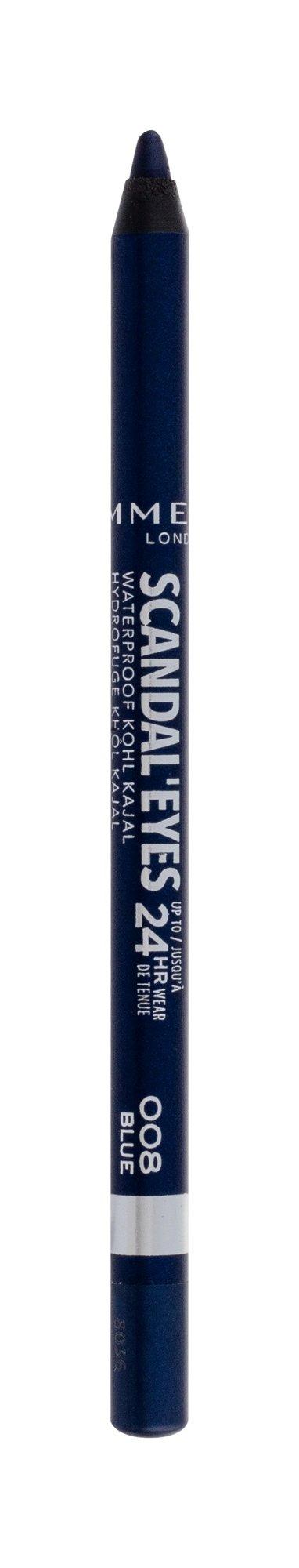 Rimmel London Scandal'eyes 24H vandeniui atsparus Khol Kajal 008