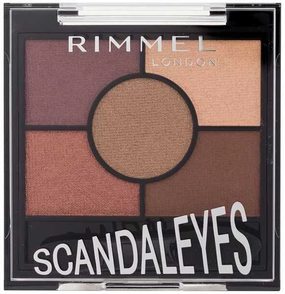 Rimmel London Scandaleyes akių šešėlių paletė 005-Sunset Bronze 3, 80 g