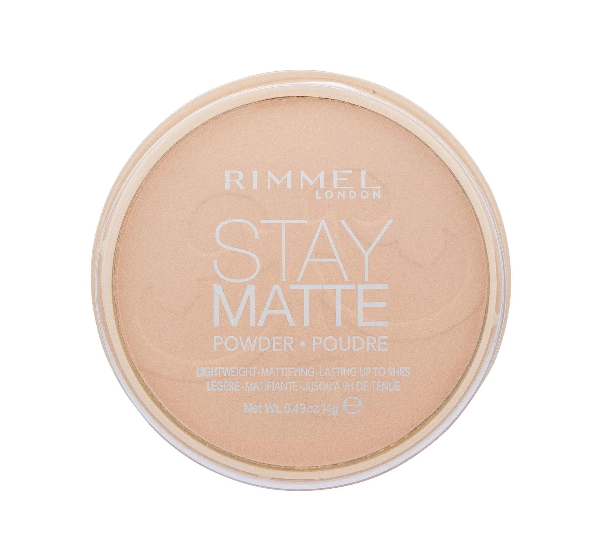 "Rimmel London Stay Matte" ilgai išliekanti presuota pudra 006
