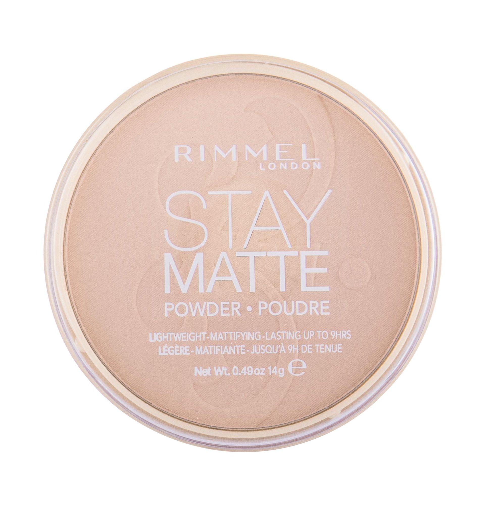 Rimmel London Stay Matte Pudra moterims, 14 g