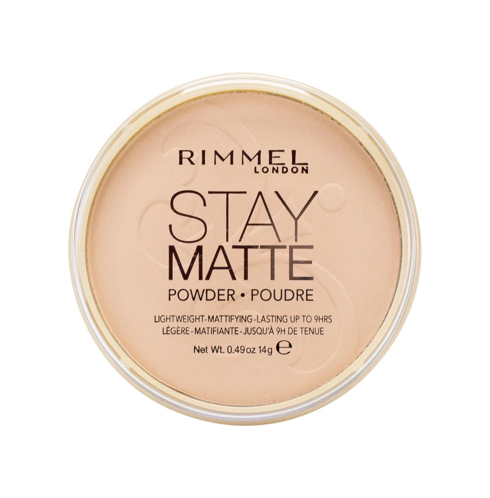 Rimmel London "Rimmel Stay Matte" presuota pudra 005 Silky rusvai gelsvas