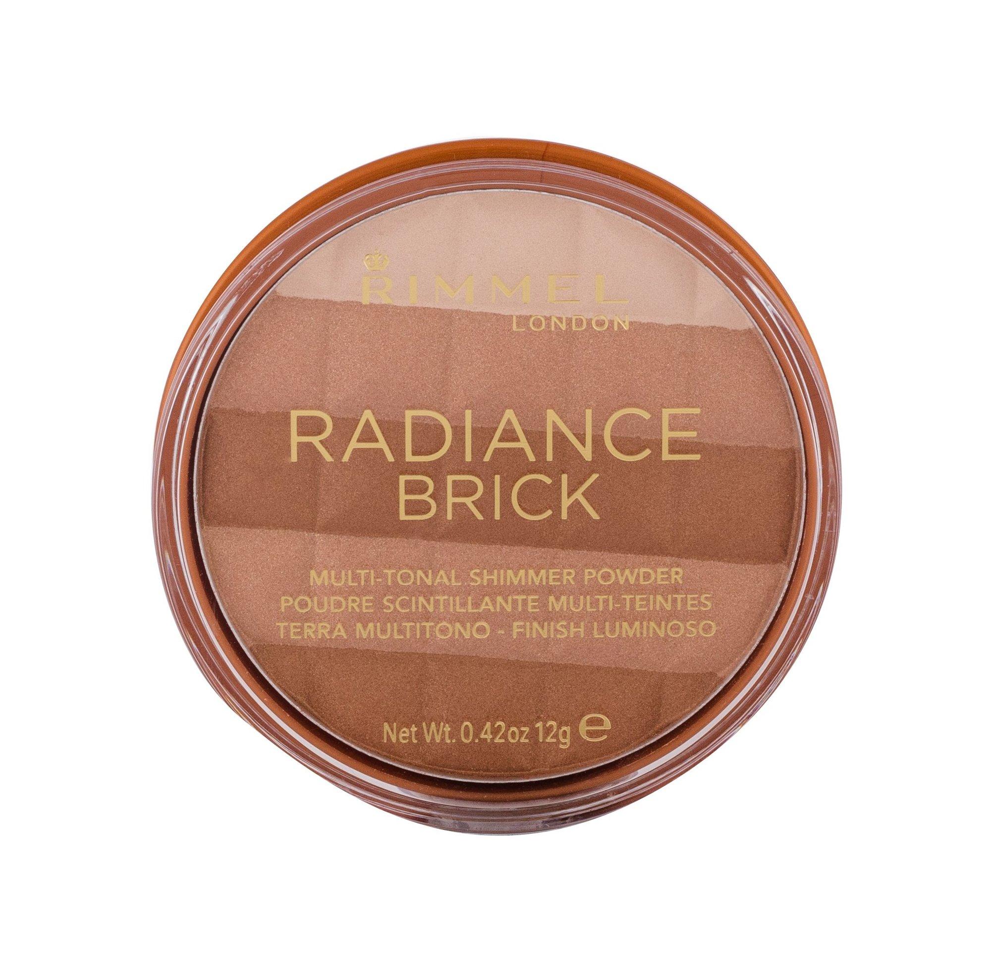 Rimmel London Radiance Brick Bronzer moterims, 12 g