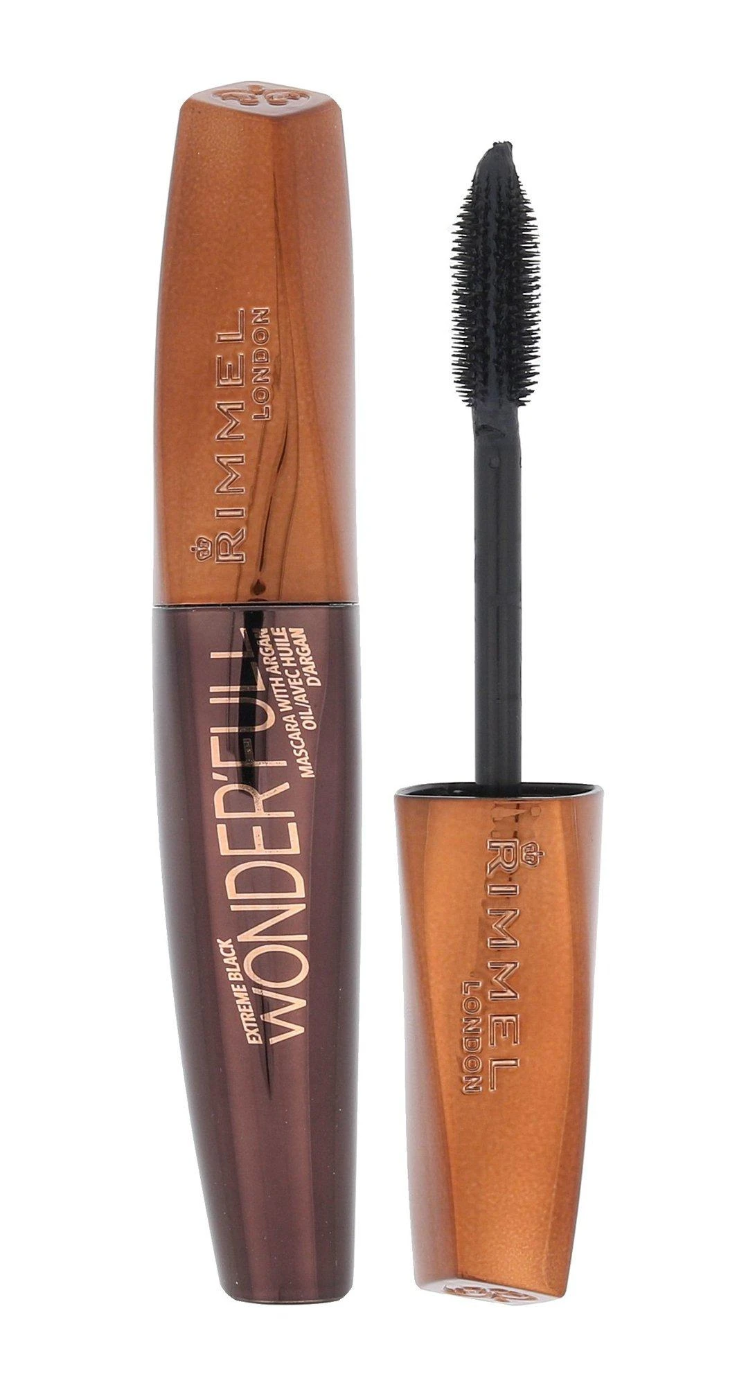 Rimmel London Rimmel Wonder'full blakstienų tušas su argano aliejumi 003 Extreme Juodas