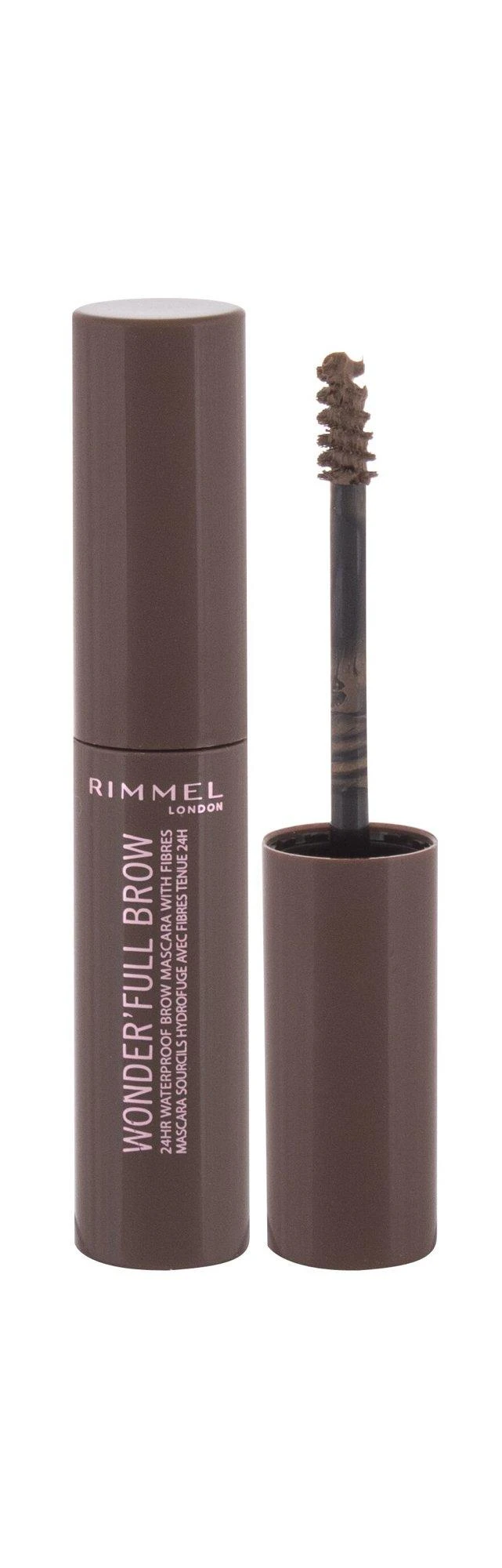 Rimmel London Wonder Full Brow Eyebrow Blakstienų tušas moterims, 4,5 ml