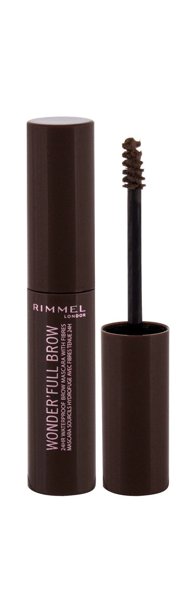 Rimmel London Wonder Full Brow Eyebrow Blakstienų tušas moterims, 4,5 ml