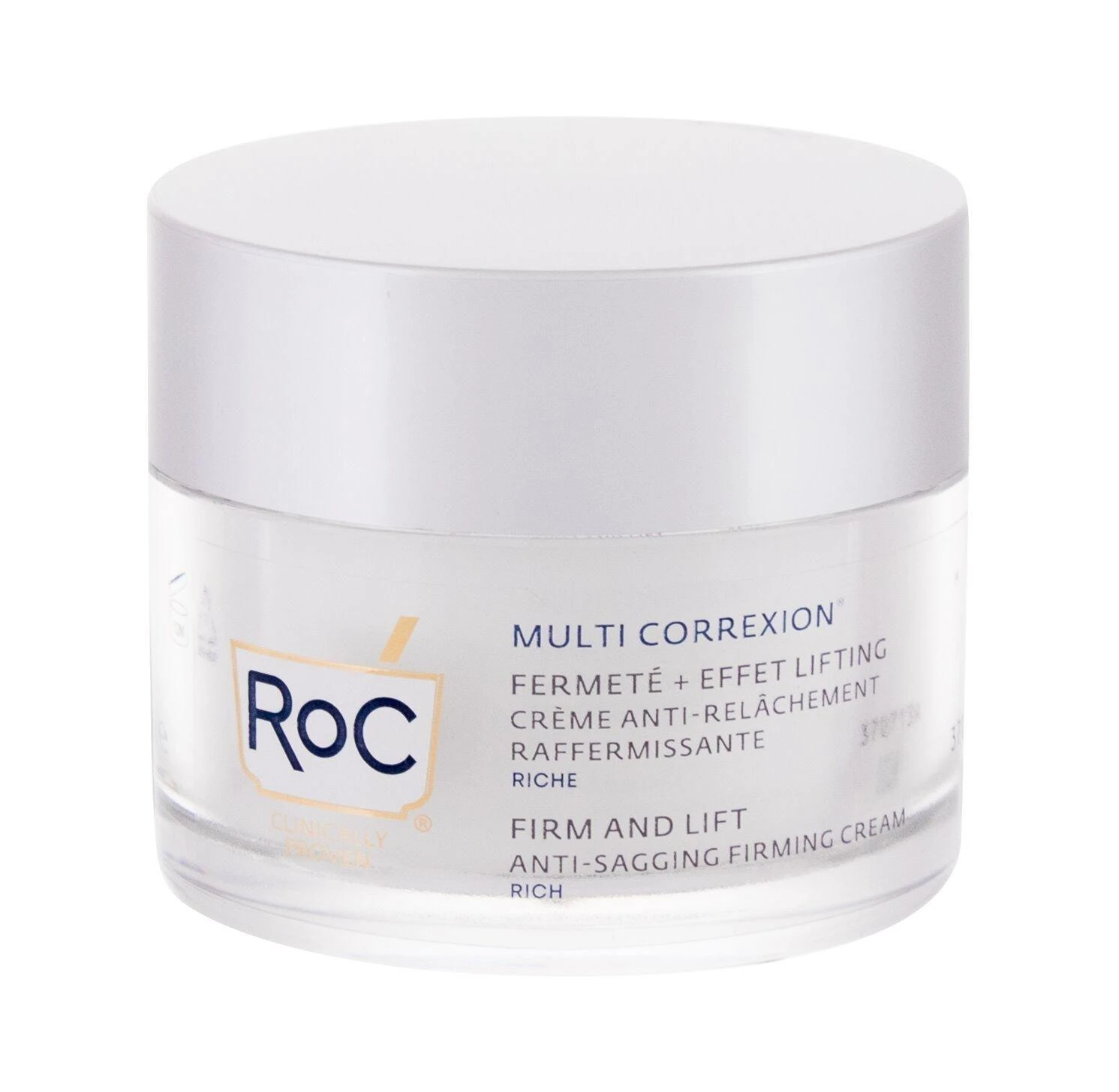 ROC Multi Correxion Anti-Sagging Firming Kreminis - Rich stangrinantis veido kremas, 50 ml