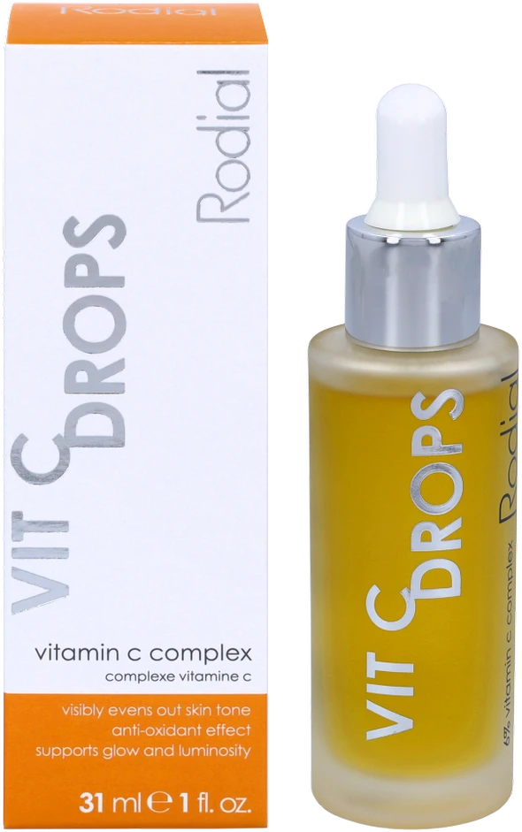 Rodial Vit C Drops skaistinantis veido serumas, 31 ml