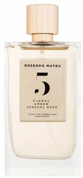 Rosendo Mateu No 5 Floral, Amber, Sensual Musk EDP