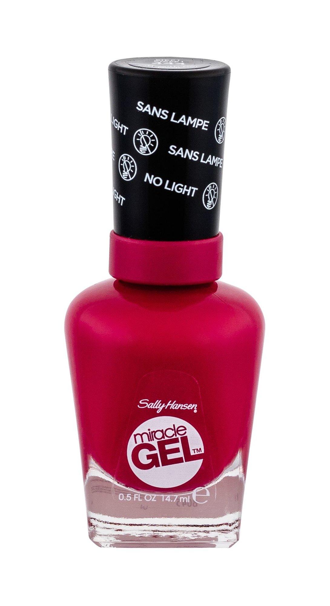 nagų lakas Sally Hansen Miracle Gel 444-Off With Her Raudona! 14,7ml
