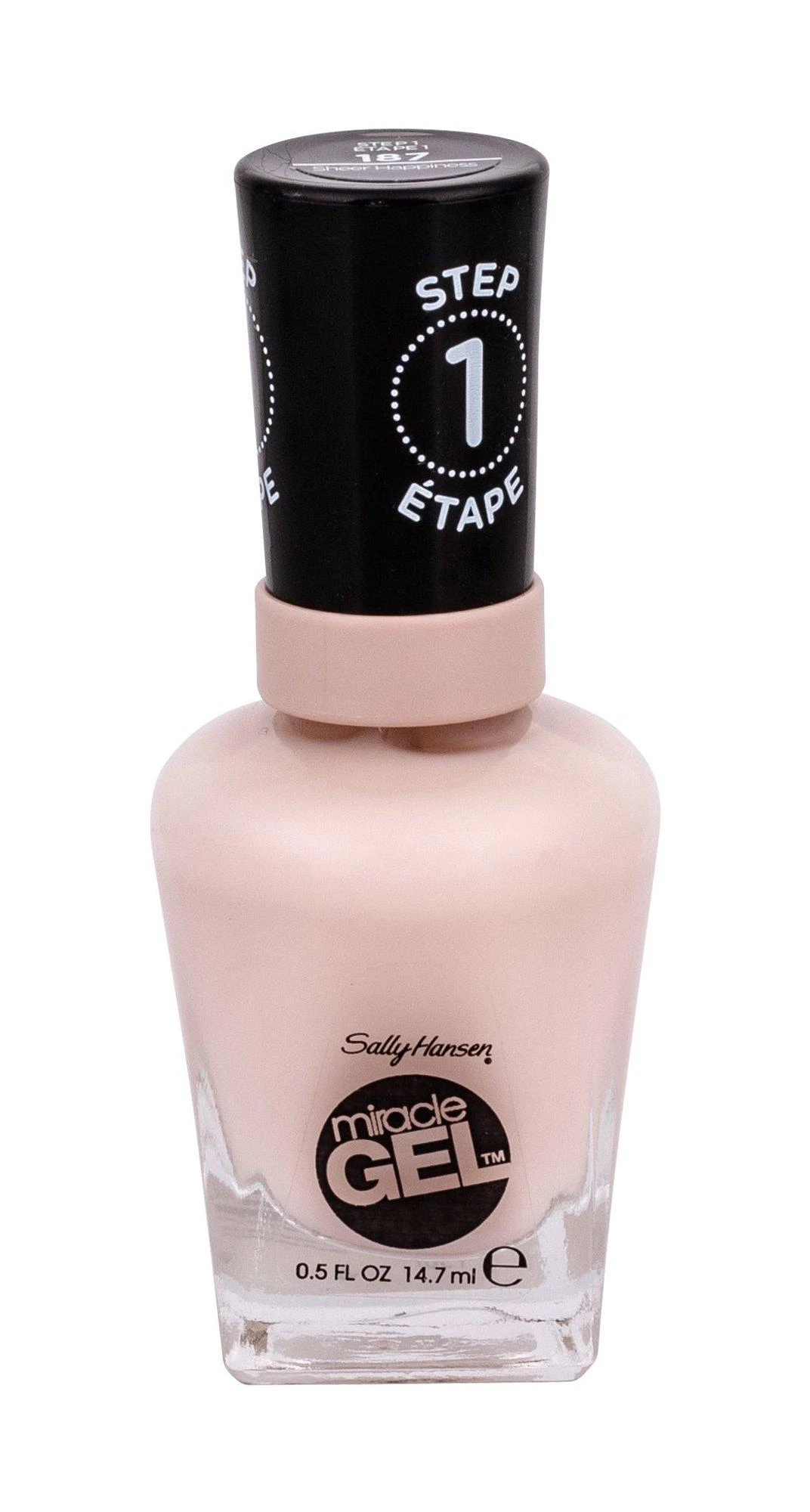 nagų lakas Sally Hansen Miracle Gel 187-Sheer Happiness 14,7ml
