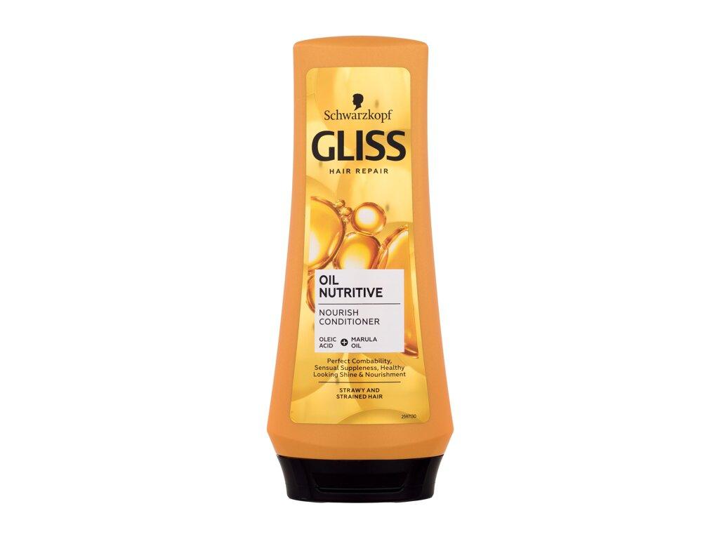 Schwarzkopf Gliss Oil Nutritive Conditioner moterims, 200 ml