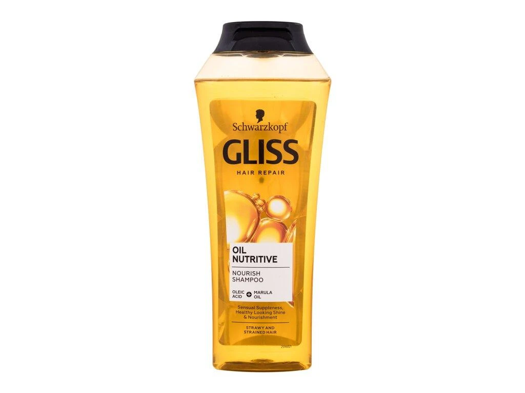 Schwarzkopf Gliss Oil Nutritive Šampūnas moterims, 400 ml