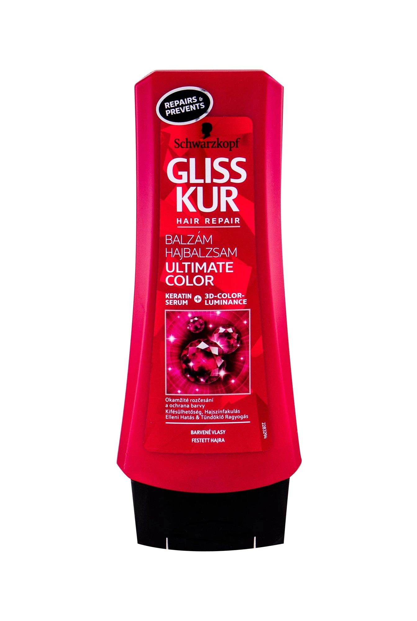 Schwarzkopf Gliss Color Perfector kondicionierius moterims, 200 ml