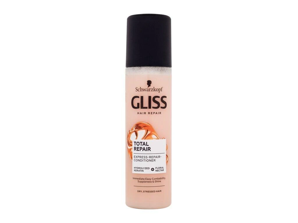 Schwarzkopf Gliss Total Repair Express-Repair-kondicionierius Kondicionierius moterims, 200 ml