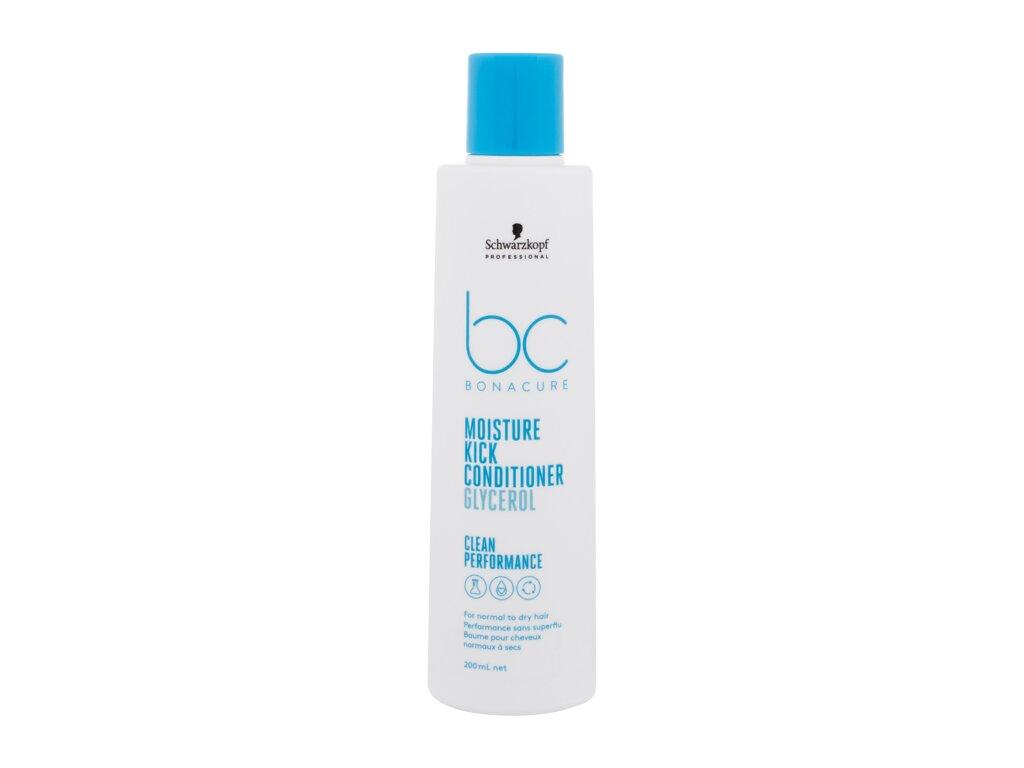 Drėkinamasis plaukų kondicionierius Schwarzkopf Professional Bonacure Moisture Kick Conditioner Glycerol 200ml