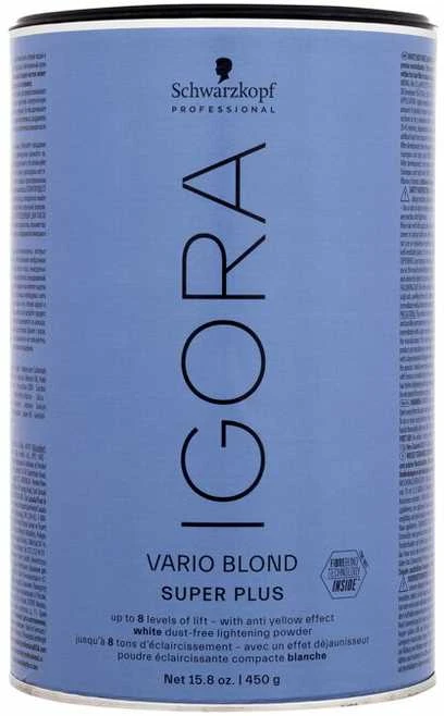 Schwarzkopf Professional Igora Vario Blond Super Plus balinimo milteliai, 450 g