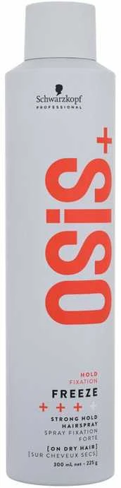 Schwarzkopf Professional Osis+ Freeze Strong Hold plaukų lakas, 300 ml