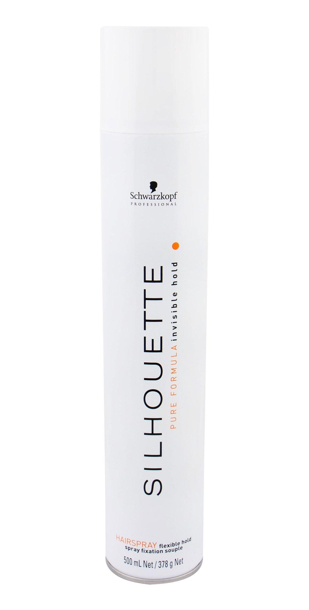 Schwarzkopf Professional Silhouette Elastingos fiksacijos Plaukų lakas moterims, 500 ml