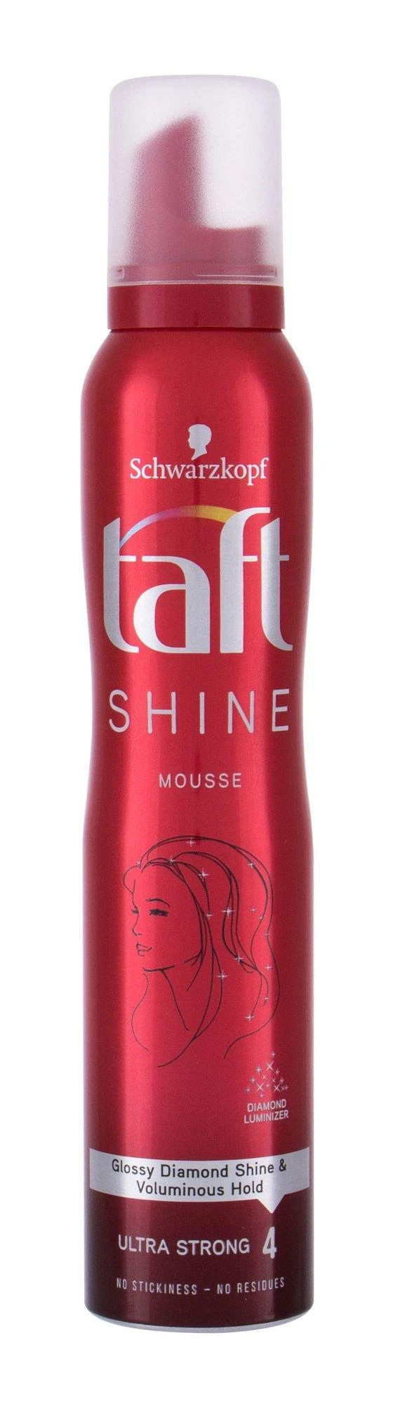 Schwarzkopf Taft Shine Hair Mousse moterims, 200 ml