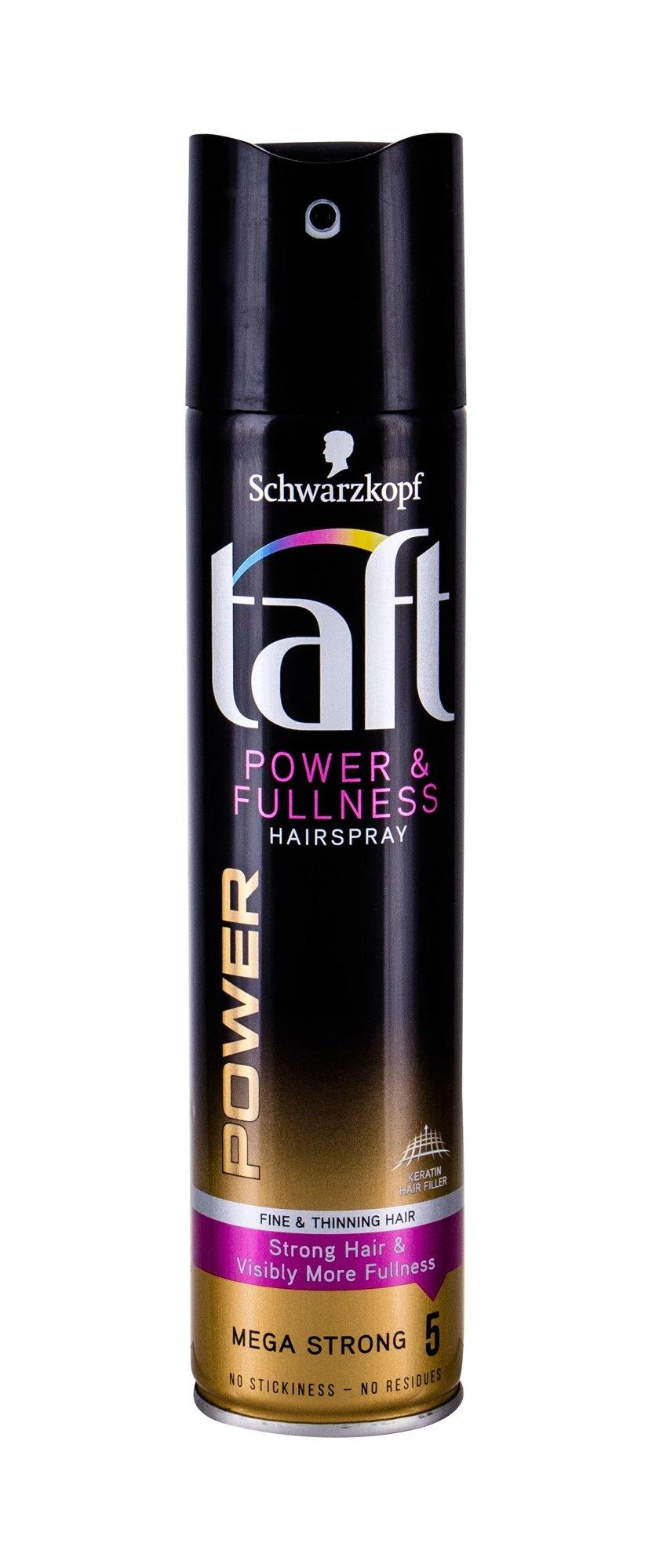 Schwarzkopf Taft Power & Fullness Plaukų lakas moterims, 250 ml