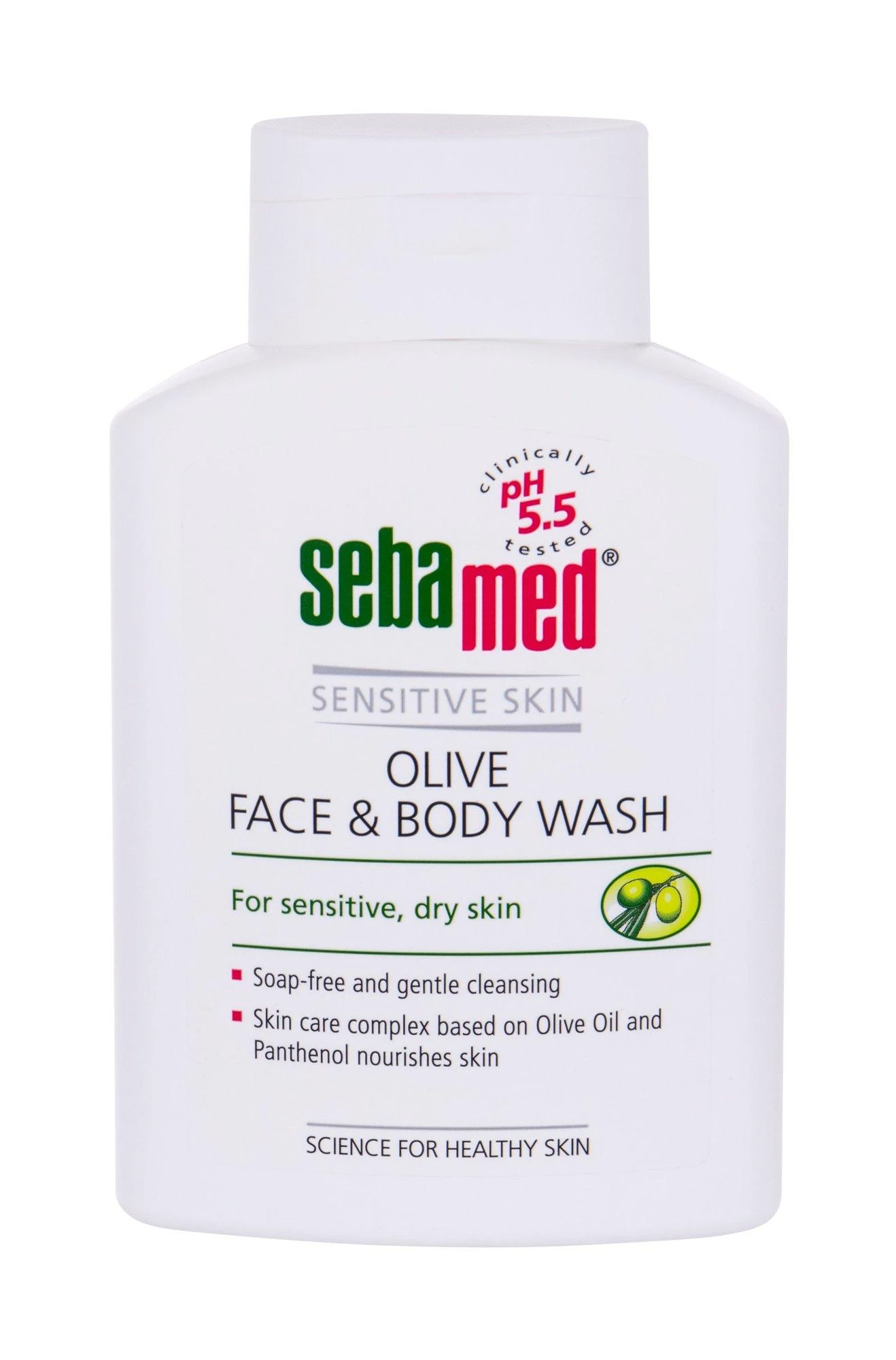 SebaMed Sensitive Skin Face & Kūno prausiklis Skystas muilas